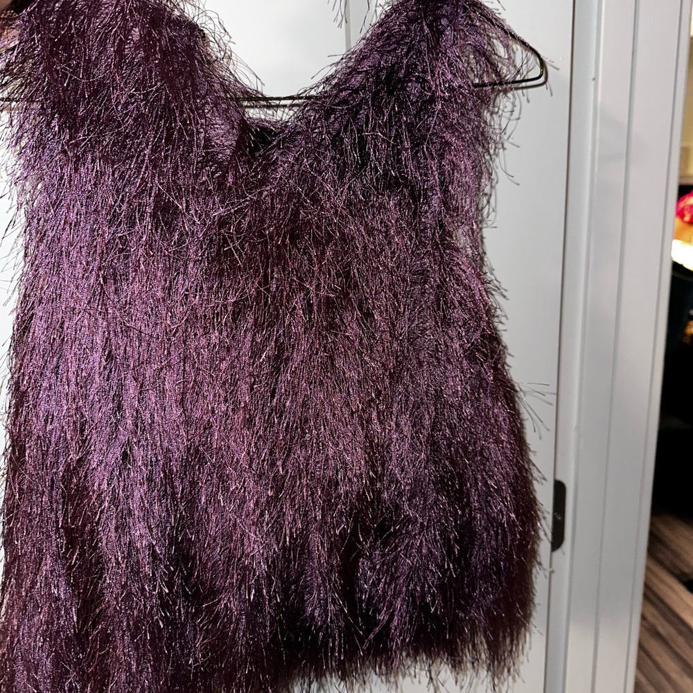 Zara- Pink Fringe Top (New)